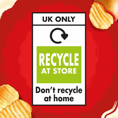Walkers Crinkles Cheddar Cheese & Onion Sharing Bag Crisps thumbnail 4