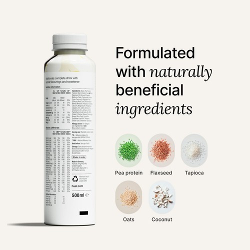Huel Vanilla Flavour Ready-To-Drink Complete Meal 500ml thumbnail 7