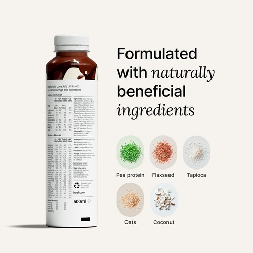 Huel Chocolate Flavour Ready-To-Drink Complete Meal 500ml thumbnail 4