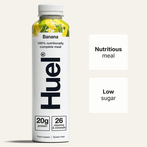 Huel Banana Flavour Ready-To-Drink Complete Meal 500ml thumbnail 7