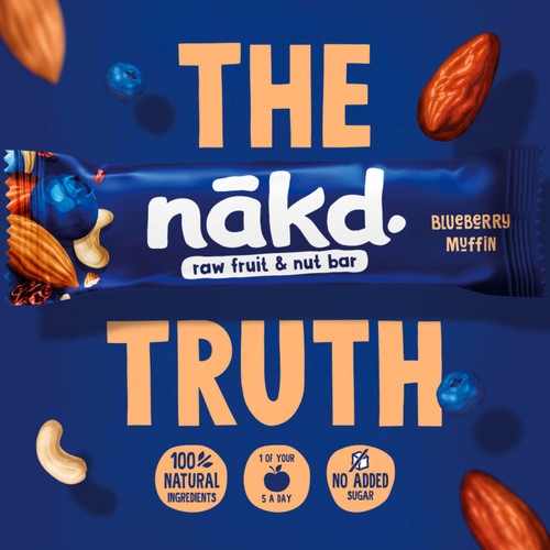Nakd Big Bar Blueberry Muffin  thumbnail 3