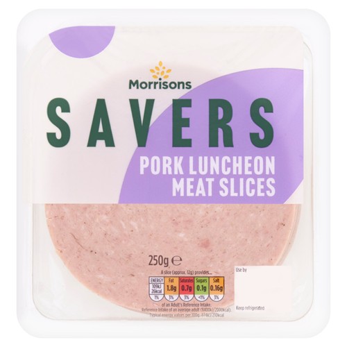 Morrisons Savers Pork Luncheon Meat Slices 250g