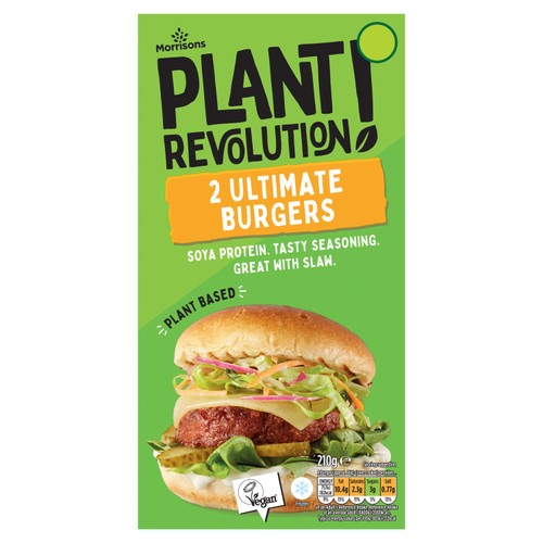 Morrisons Plant Revolution 2 Ultimate Burgers