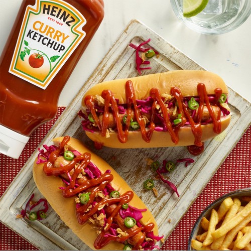 Heinz Curry Tomato Ketchup thumbnail 2
