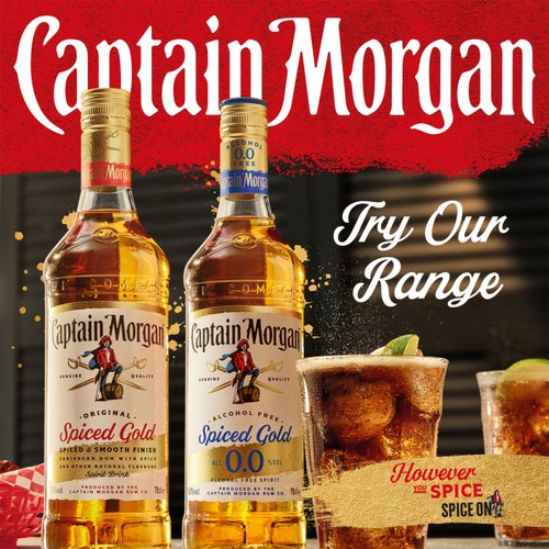 Captain Morgan Spiced Gold 0.0% Alcohol Free Spirit  thumbnail 6