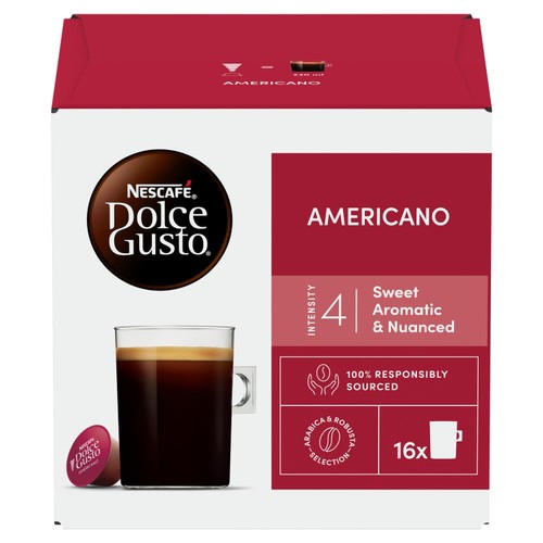 Nescafe Dolce Gusto Americano Coffee 16 Pods