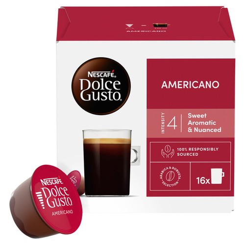 Nescafe Dolce Gusto Americano Coffee 16 Pods thumbnail 2