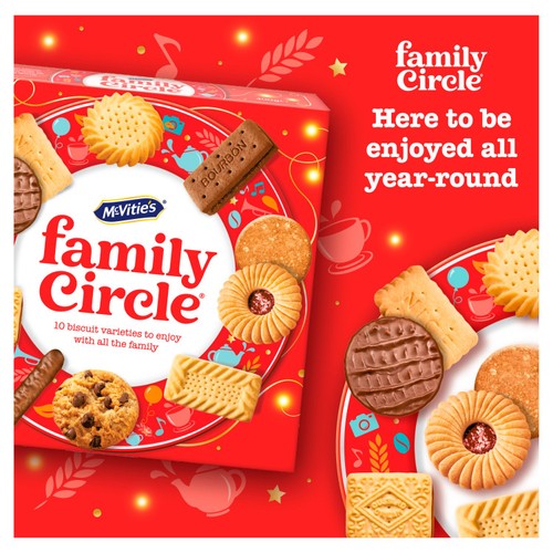 McVitie's Family Circle Biscuit Selection  400g thumbnail 2