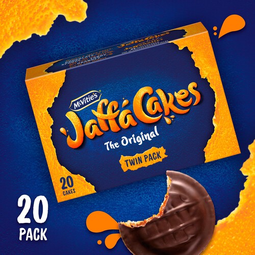 McVitie's Jaffa Cakes Original Twin Pack Biscuits 20 Pack Multipack thumbnail 4