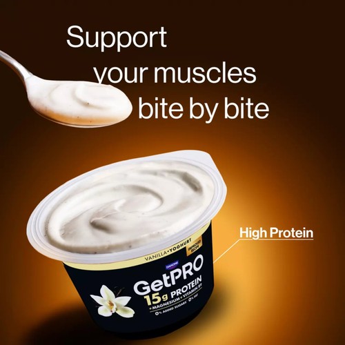 GetPro Vanilla High Protein Yoghurt thumbnail 4