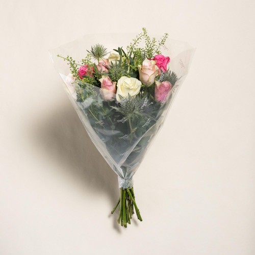 Morrisons Rose Blush Flowers Bouquet thumbnail 2