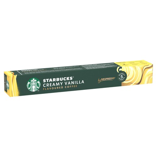 Starbucks by Nespresso Creamy Vanilla Flavoured Coffee Pods x 10 thumbnail 2