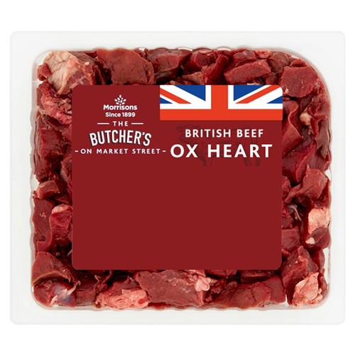 Morrisons British Ox Heart 490g