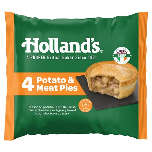 Holland's 4 Meat & Potato Pie