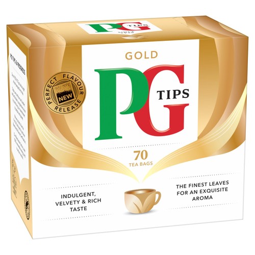 PG Tips Gold 70 Tea Bags thumbnail 2