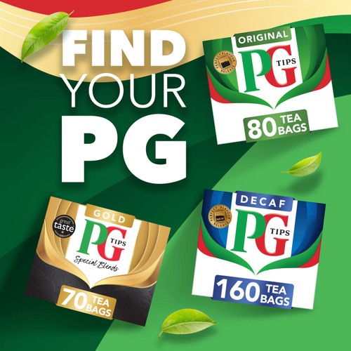 PG Tips Gold 70 Tea Bags thumbnail 5