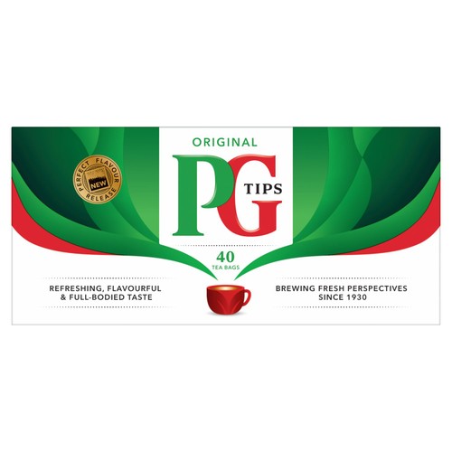 PG Tips Original 40 Tea Bags thumbnail 3