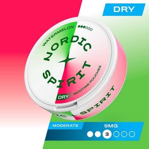Nordic Spirit Watermelon Strong Nicotine Pouches 20mg
