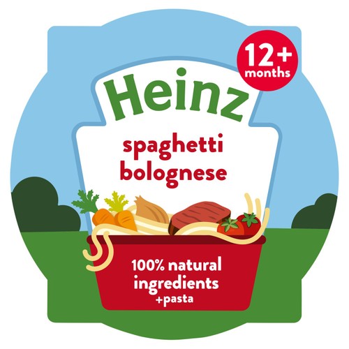Heinz Spaghetti Bolognese Baby Food Tray 1+ Year