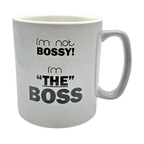 Morrisons I'm Not Bossy I'm The Boss Pint Mug