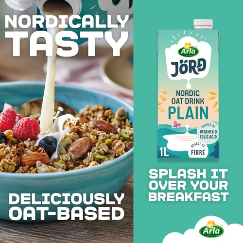 Arla Jord Long Life Oat Drink thumbnail 3