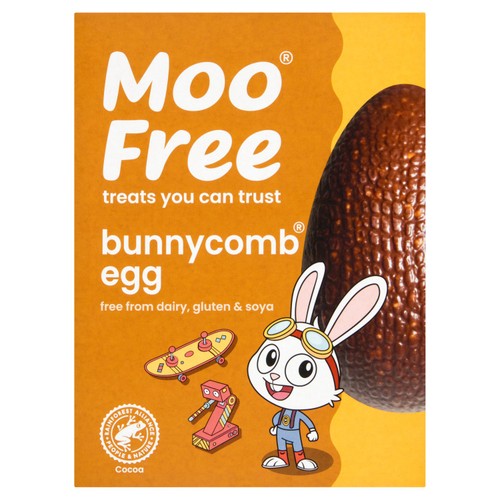 Moo Free From Easter Bunnycomb Easter Egg 85g