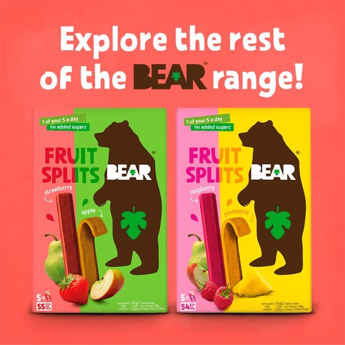 Bear Fruit Splits Strawberry & Apple thumbnail 5