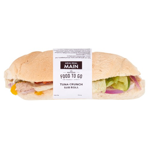 Morrisons Tuna Crunch Sub Roll