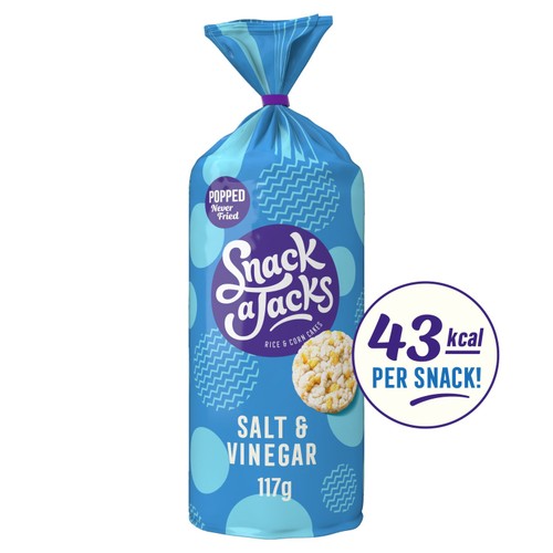 Snack A Jacks Salt & Vinegar Rice Cakes