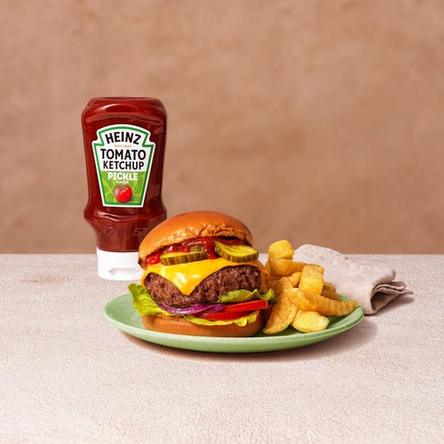 Heinz Tomato Ketchup Pickle 460g thumbnail 3