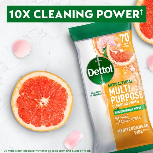 Dettol Med Vibes Multipurpose Wipes 70s thumbnail 4