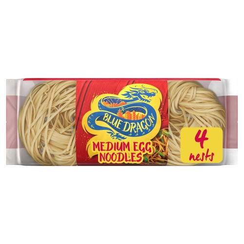Blue Dragon Medium Egg Noodles 4 Pack