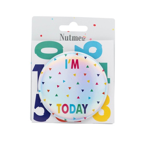 Nutmeg Personalised Badge