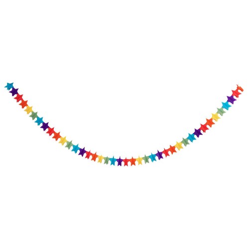 Nutmeg Multicoloured Star Bunting thumbnail 2