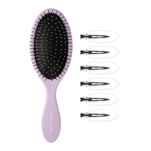 Brushworks Luxury Purple Hair Styling Set thumbnail 3