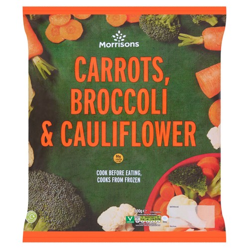 Morrisons Carrots Broccoli & Cauliflower Mix 800g Mix