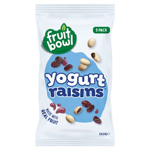 Fruit Bowl Raisin Yoghurt Flakes
