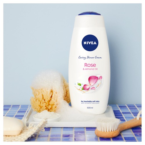 NIVEA Rose & Almond Oil Shower Cream thumbnail 2