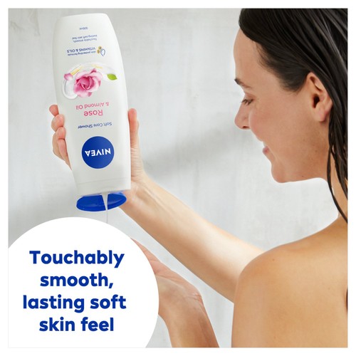 NIVEA Rose & Almond Oil Shower Cream thumbnail 4
