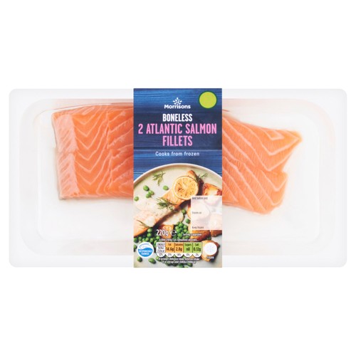 Morrisons Boneless 2 Atlantic Salmon Fillets