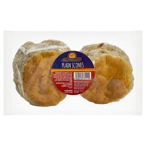 The Premium Bakery Plain Scones 