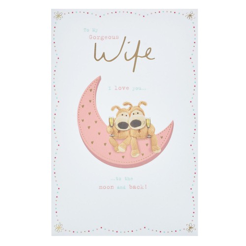 Boofle Cute Wife Birthday Card
