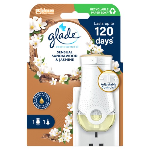 Glade Plug In Scented Oil Holder Bali & Jasmine thumbnail 2