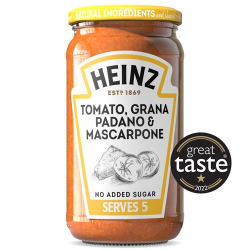 Heinz Tomato Mascarpone & Grana Padano Pasta Sauce thumbnail 3
