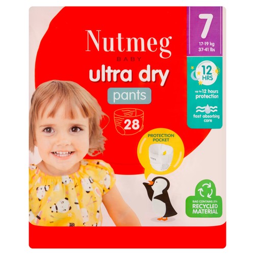 Nutmeg Ultra Dry Pants Size 7 x 28 Pack thumbnail 2