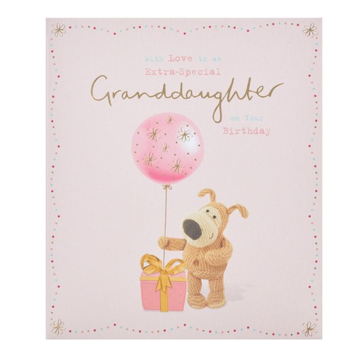 Boofle Cute Granddaughter Birthday Card