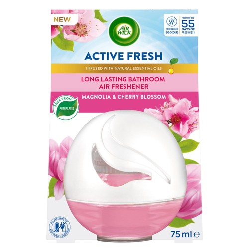 Air Wick Bathroom Air Freshener Magnolia & Cherry Blossom  thumbnail 2