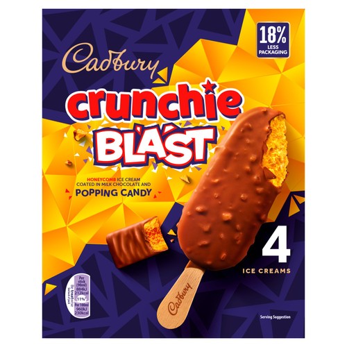 Cadbury Crunchie Ice Cream Stick