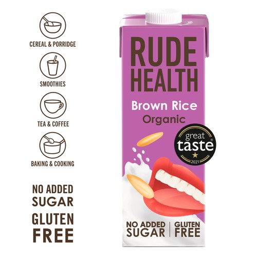 Rude Health Organic Brown Rice 1L thumbnail 2