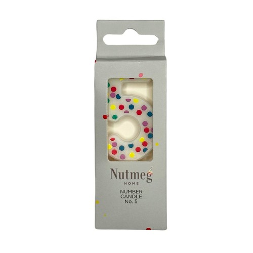 Nutmeg Spot Number Candle No.5